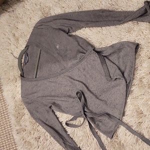 Lacoste ballerina style wrap top